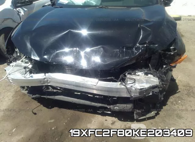 19XFC2F80KE203409 фото 7