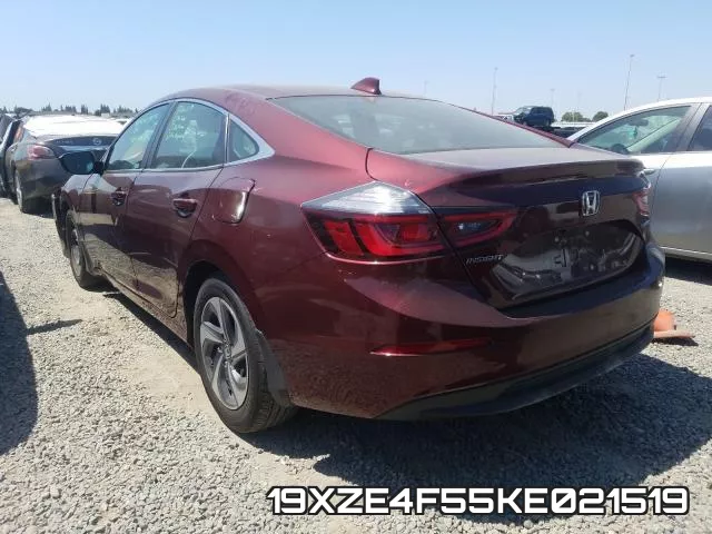 19XZE4F55KE021519 фото 4