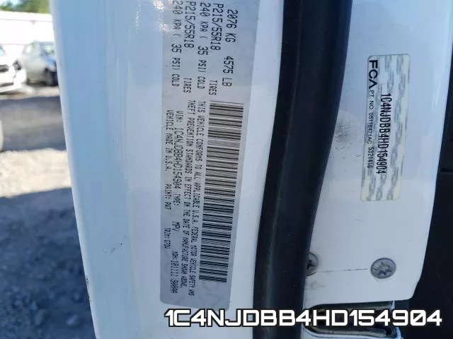 1C4NJDBB4HD154904 фото 2