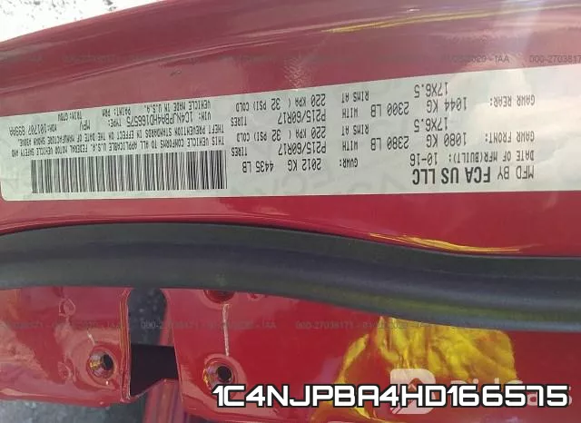 1C4NJPBA4HD166575 фото 10