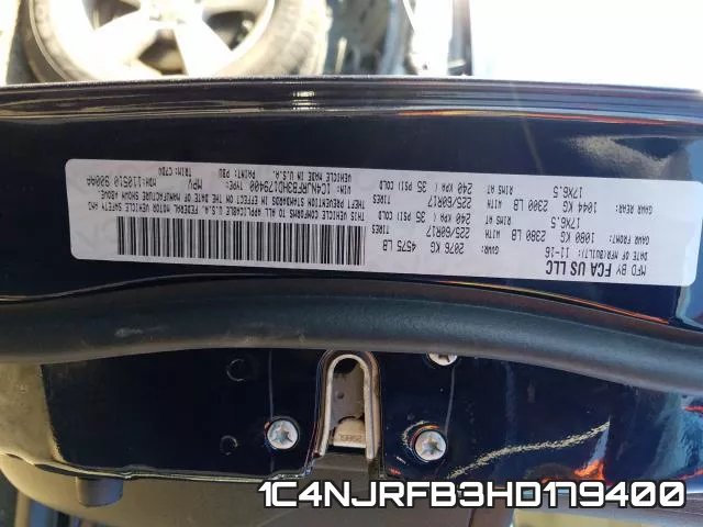 1C4NJRFB3HD179400 фото 2