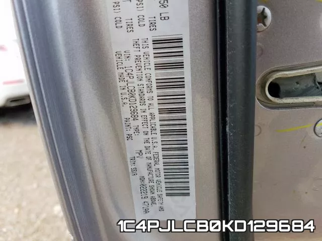 1C4PJLCB0KD129684 фото 2