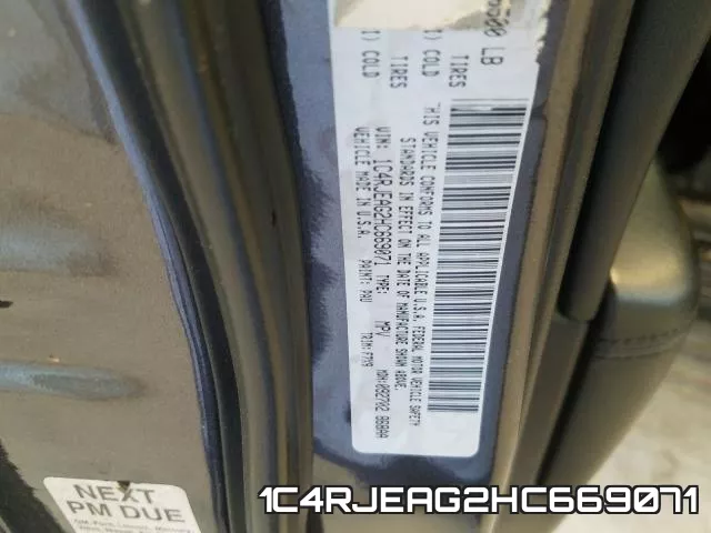 1C4RJEAG2HC669071 фото 2