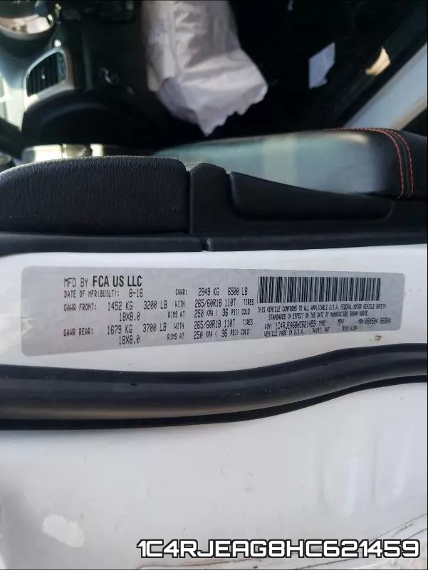 1C4RJEAG8HC621459 фото 2