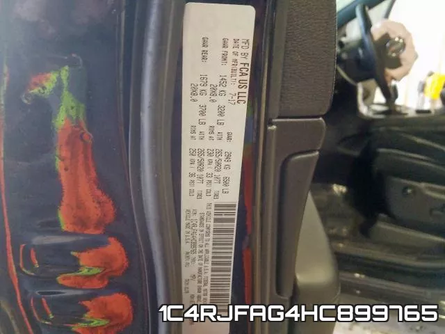 1C4RJFAG4HC899765 фото 2