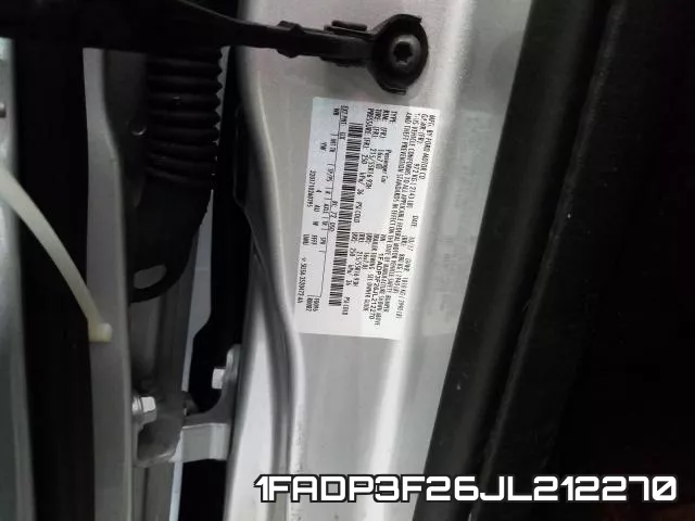 1FADP3F26JL212270 фото 2