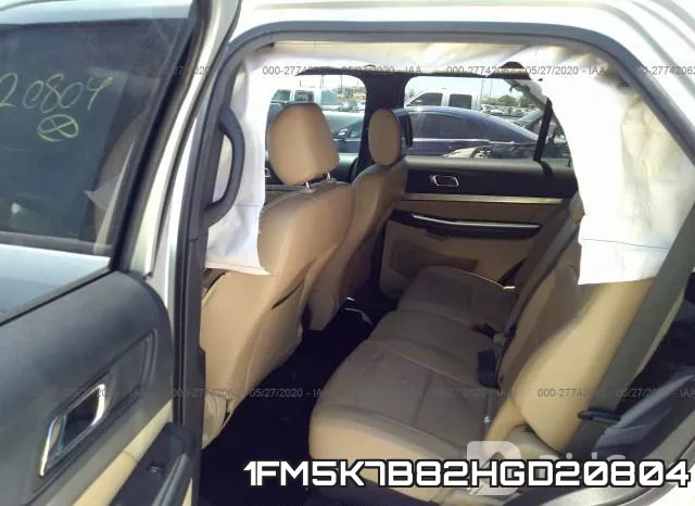 1FM5K7B82HGD20804 фото 9