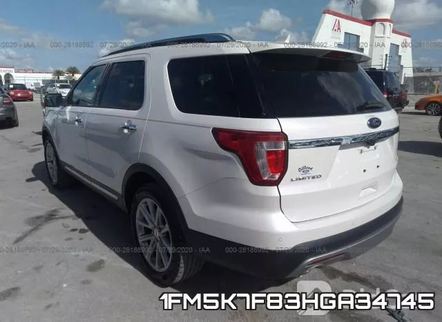 1FM5K7F83HGA34745 фото 4