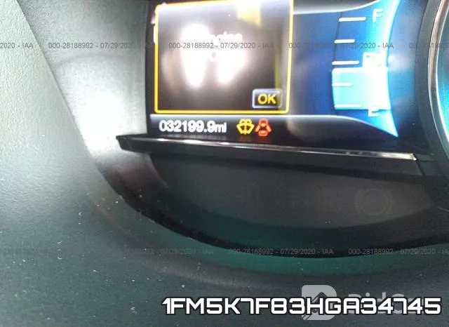 1FM5K7F83HGA34745 фото 8