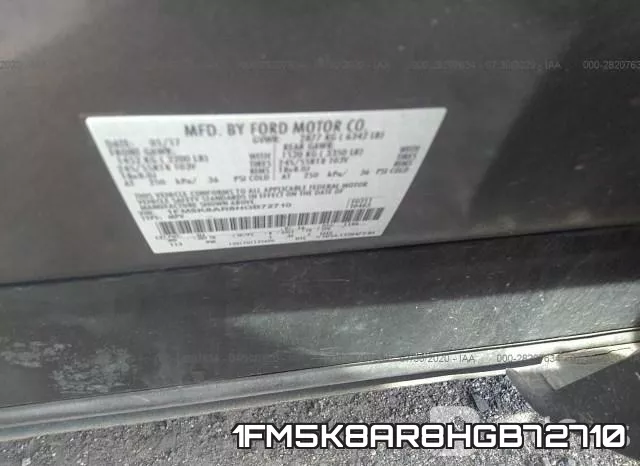1FM5K8AR8HGB72710 фото 10