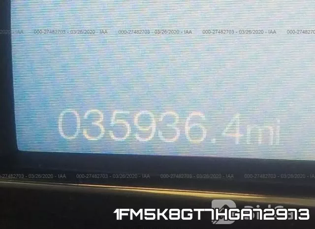 1FM5K8GT7HGA72973 фото 8