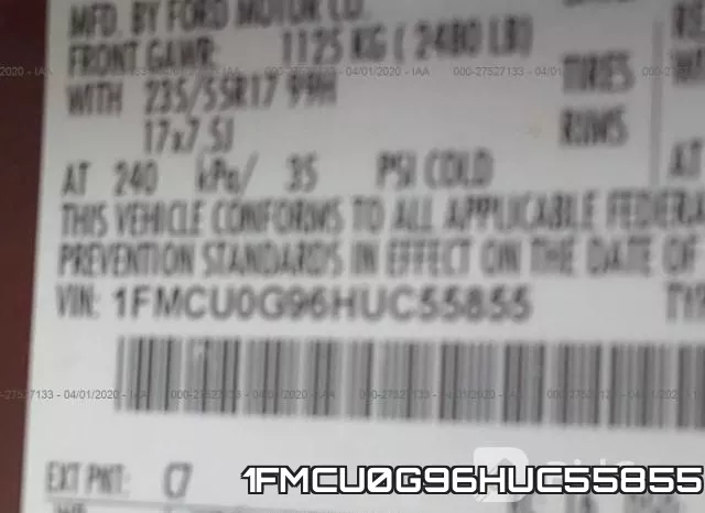 1FMCU0G96HUC55855 фото 10