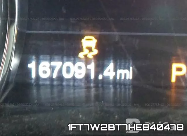 1FT7W2BT7HEB40478 фото 8