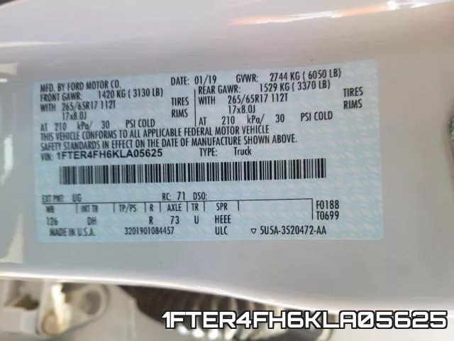 1FTER4FH6KLA05625 фото 2