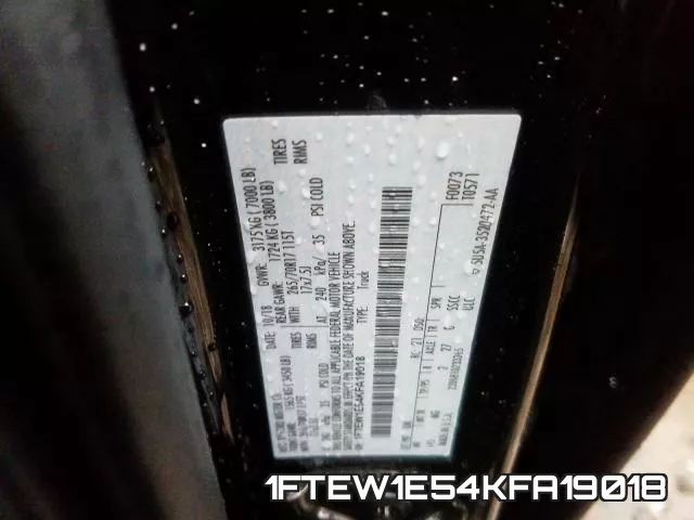 1FTEW1E54KFA19018 фото 2
