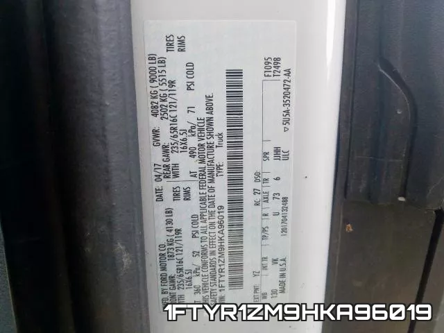 1FTYR1ZM9HKA96019 фото 2