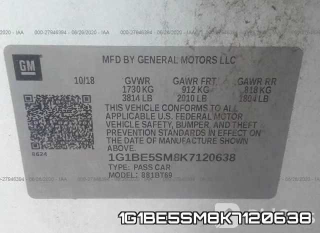 1G1BE5SM8K7120638 фото 10