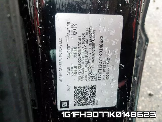 1G1FH3D77K0148623 фото 2