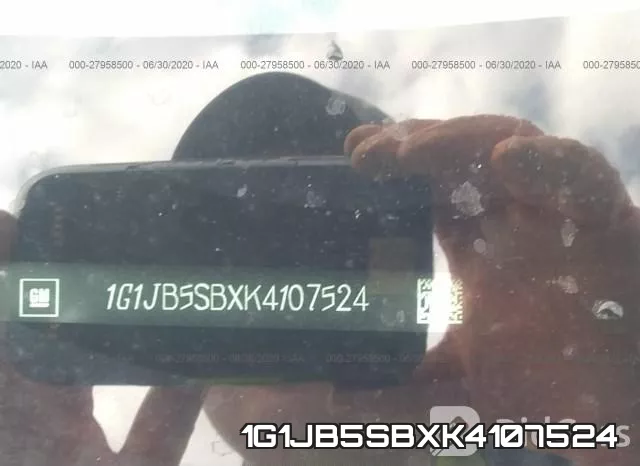 1G1JB5SBXK4107524 фото 10