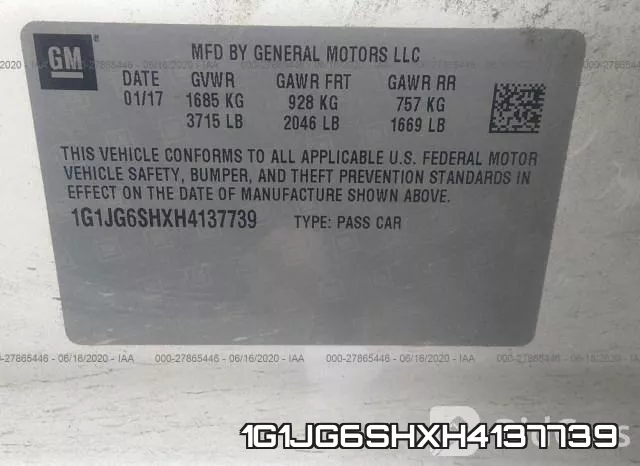 1G1JG6SHXH4137739 фото 10