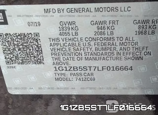 1G1ZB5ST7LF016664 фото 10
