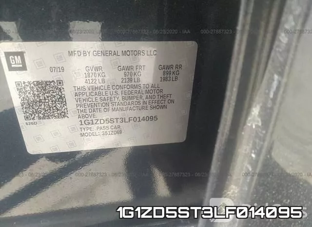 1G1ZD5ST3LF014095 фото 10