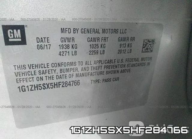 1G1ZH5SX5HF284766 фото 10