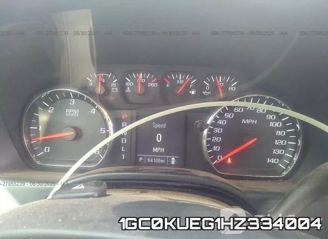 1GC0KUEG1HZ334004 фото 8