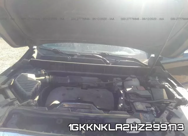1GKKNKLA2HZ299173 фото 2