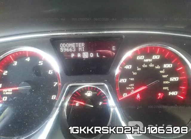 1GKKRSKD2HJ106308 фото 8