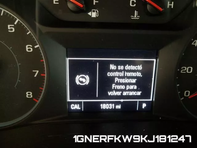 1GNERFKW9KJ181247 фото 9