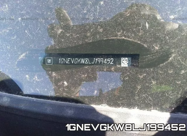 1GNEVGKW8LJ199452 фото 10
