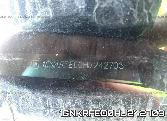1GNKRFED0HJ242703 фото 10