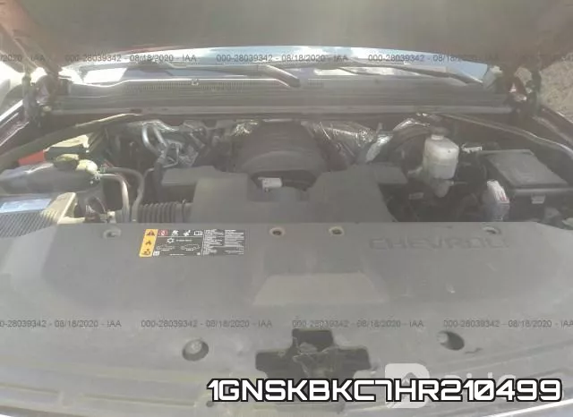 1GNSKBKC7HR210499 фото 2