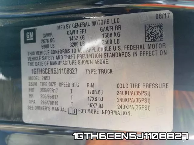 1GTH6CEN5J1108827 фото 2
