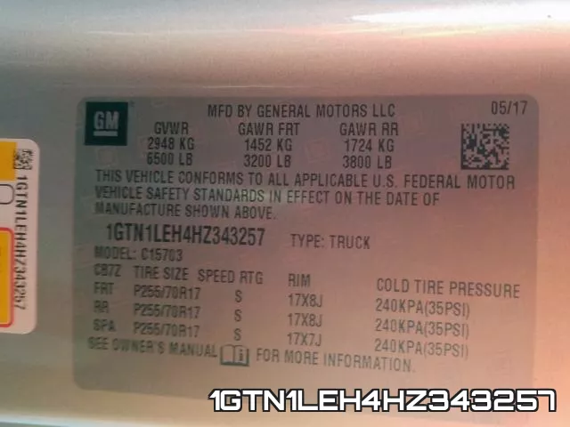 1GTN1LEH4HZ343257 фото 2