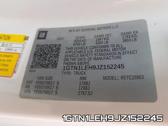 1GTN1LEH9JZ152245 фото 2