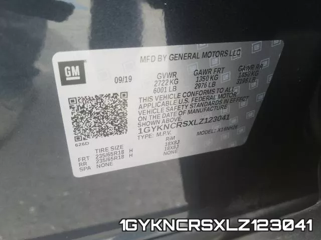 1GYKNCRSXLZ123041 фото 2