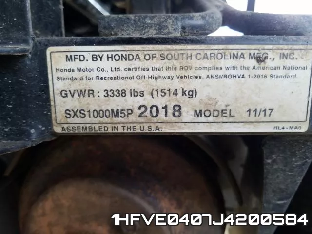 1HFVE0407J4200584 фото 2