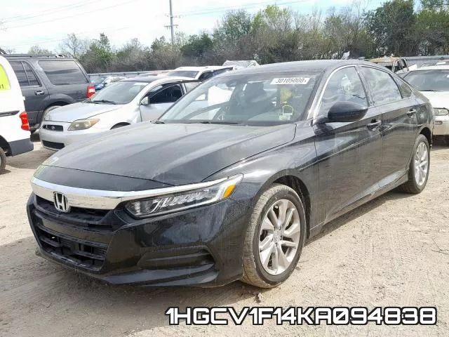 1HGCV1F14KA094838 фото 3