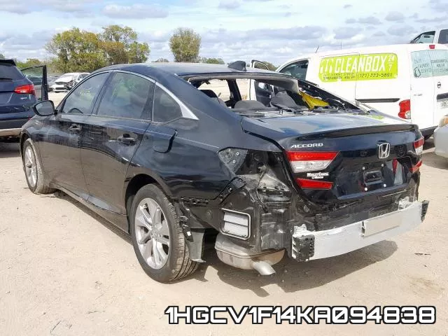 1HGCV1F14KA094838 фото 4