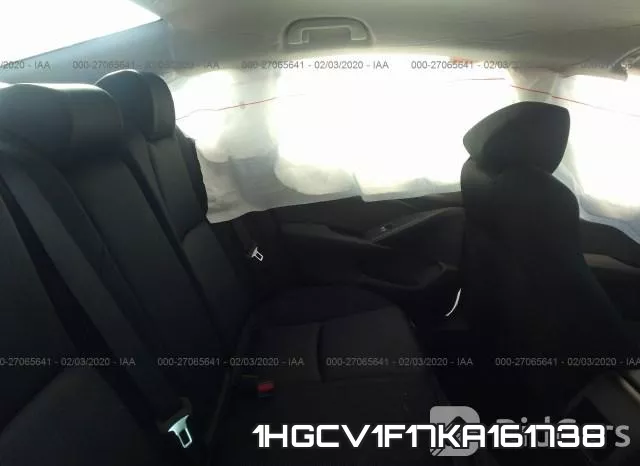 1HGCV1F17KA161738 фото 9