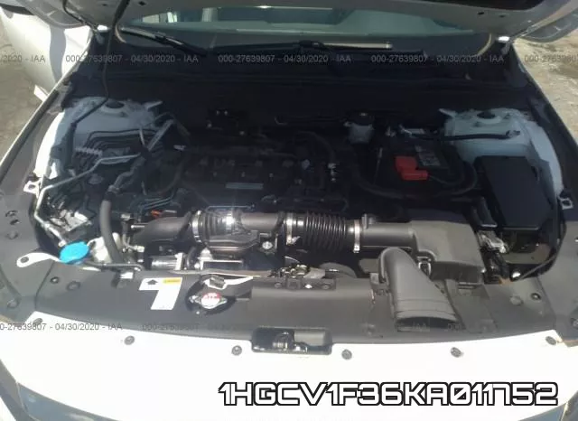 1HGCV1F36KA011752 фото 2