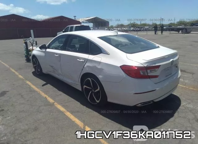 1HGCV1F36KA011752 фото 4
