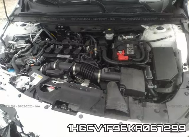 1HGCV1F36KA067299 фото 2