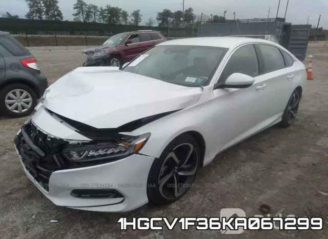 1HGCV1F36KA067299 фото 3