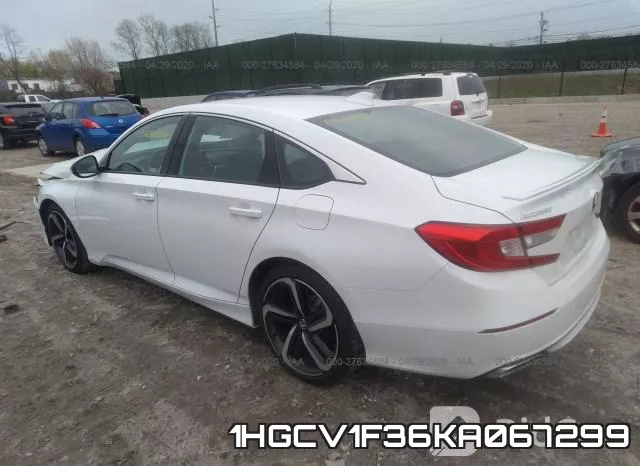 1HGCV1F36KA067299 фото 4