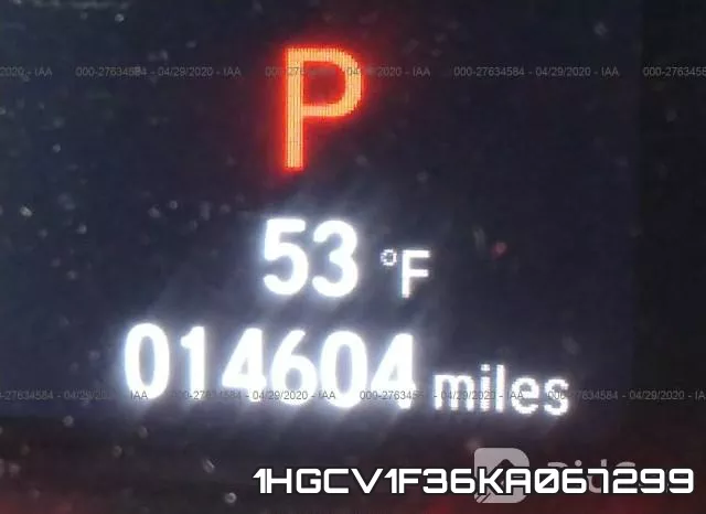 1HGCV1F36KA067299 фото 8