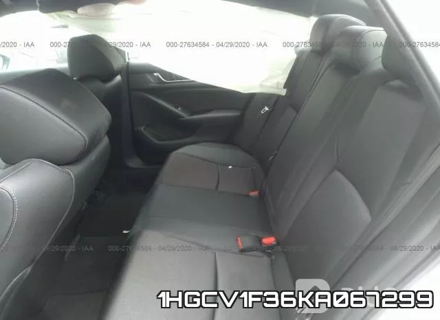 1HGCV1F36KA067299 фото 9