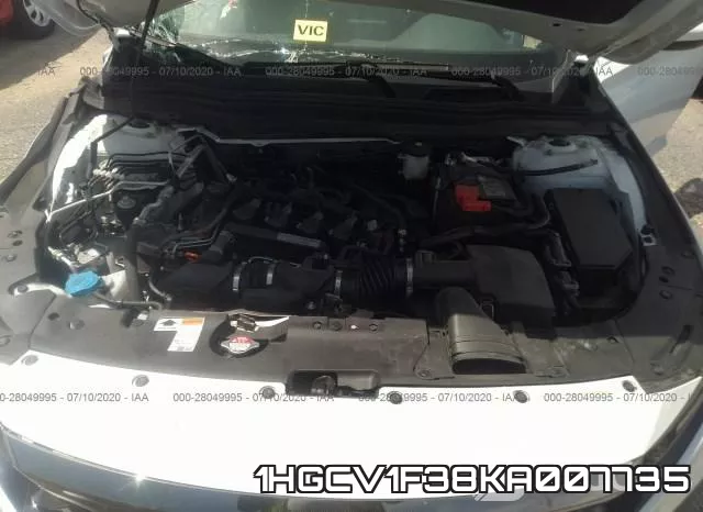 1HGCV1F38KA007735 фото 2